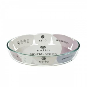 Estia Ταψί Πυρίμαχο Οβάλ Crystal 35x25x6cm 3.2lt 01-10638