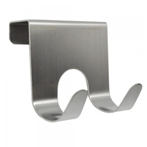 Ankor διπλή κρεμάστρα πόρτας inox 791736