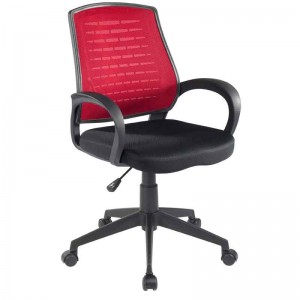 Καρέκλα γραφείου με μπράτσα δίχρωμη 424-25-007