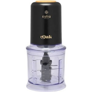 Estia Oak Πολυκόπτης Multi 400W με Δοχείο 700ml Μαύρος 06-19020