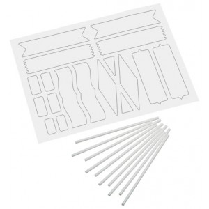 SDI Σημαιάκια κορυφής κέικ SDICCFLAGS03