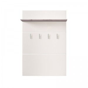 Έπιπλο χωλ Beny CIV 760 grey oak/λευκή λάκκα 76x25,5x114 11008558