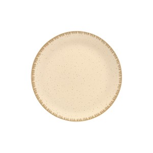 Dot Πιάτο Ρηχό Πορσελάνης Ammos Μπεζ 27cm 0751878