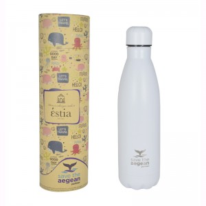 Estia Θερμός 500ml Save The Aegean White matte 01-9014