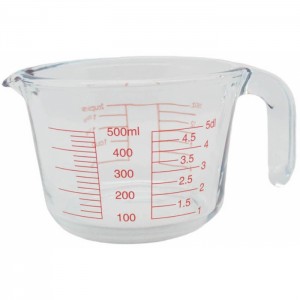 Ankor Δοσομετρητής γυάλινος πυρίμαχος 500ml 824359