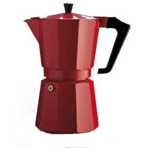 Pezzetti Καφετιέρα Espresso 3 φλυτζάνια κόκκινη Italexpress 040.100203