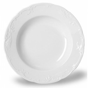 Thun Πιάτο Βαθύ Tulip Λευκό Στρογγυλό 23cm 0751192