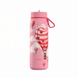 Estia Pulse Save The Aegean  Μπουκάλι Θερμός Ανοξείδωτο BPA Free 500ml Love Ascend  01-42455