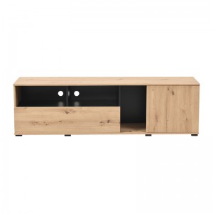 Cordoba έπιπλο τηλεόρασης artisan oak/μαύρο 174*40*50.5 11008246