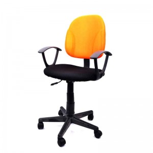 Καρέκλα γραφείου με μπράτσα δίχρωμη 093-14-020