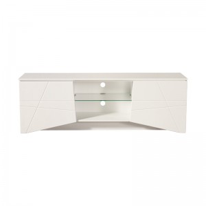 Cadiz Έπιπλο τηλεόρασης λευκή λάκκα 168.5*39.5*57  11008372