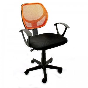 Καρέκλα γραφείου με μπράτσα δίχρωμη 093-22-005