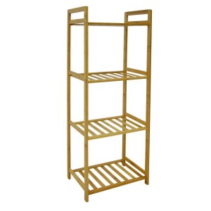 Ankor Ραφιέρα Μπαμπού Με 4 Ράφια 35x25x100εκ. 819515