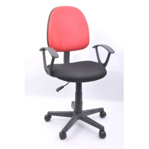 Καρέκλα γραφείου με μπράτσα δίχρωμη 093-14-019