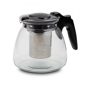 Nava Τσαγιέρα γυάλινη Misty με ανοξείδωτο φίλτρο 1100ml 10-224-011