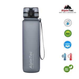 AlpinTec παγούρι style 500ml γκρι S-500GY