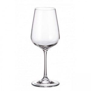 BOHEMIA Ποτήρι λευκού κρασιού κρυστάλλινο 360ml σετ 6τεμ.Strix 0803083