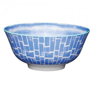 Kitchen Craft μπολ stoneware blue watercolour 15,5x7,5εκ. 35.03199