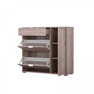 Παπουτσοθήκη Arco 2 Grey oak 102x33x94,5 11005784