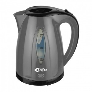 Ankor Βραστήρας 1,2Lt 1100W Γκρι Με Μαύρο 822553